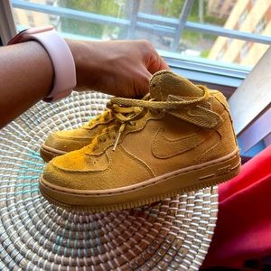 Wheat Air Force 1s - Good Condition 💛💛